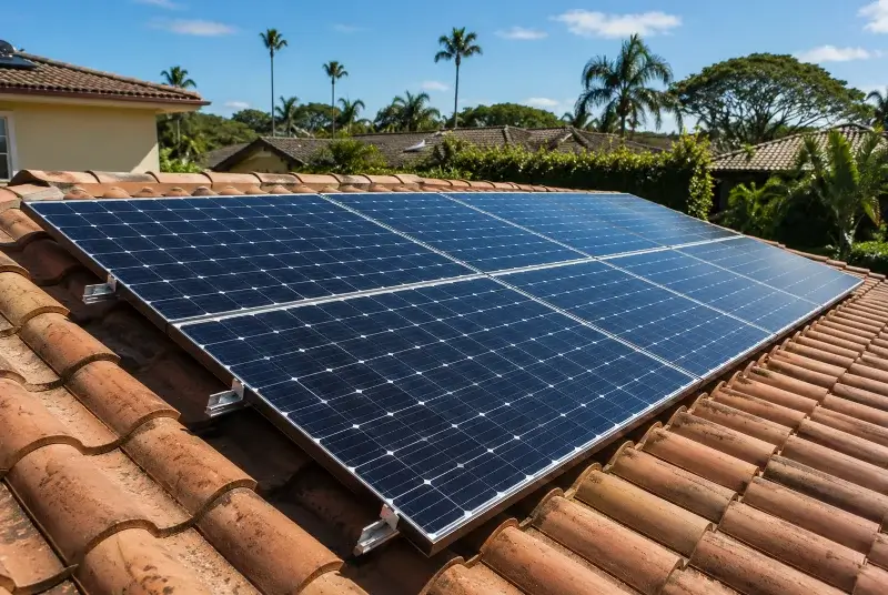 Installation de panneaux solaires à Port-Sainte-Foy-et-Ponchapt